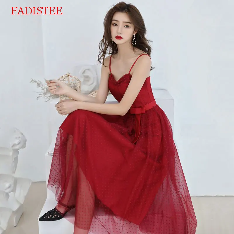 Strapless pleat 우아한 파티 드레스 파티 파티 짧은 이브닝 드레스 로브 드 soiree 부르고뉴 레이스 업