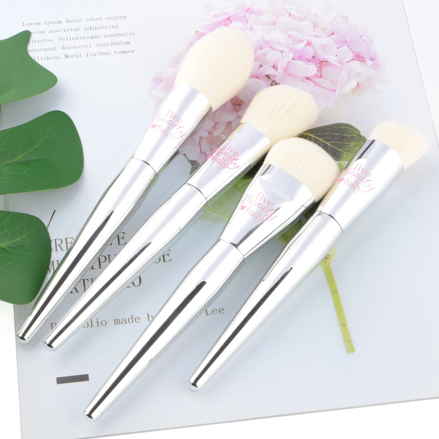 9pcs/Set Professional Makeup brushes Set Liquid Foundation Blusher sculpting Highlighter Eye shadow eyebrow IT Live beauty fully