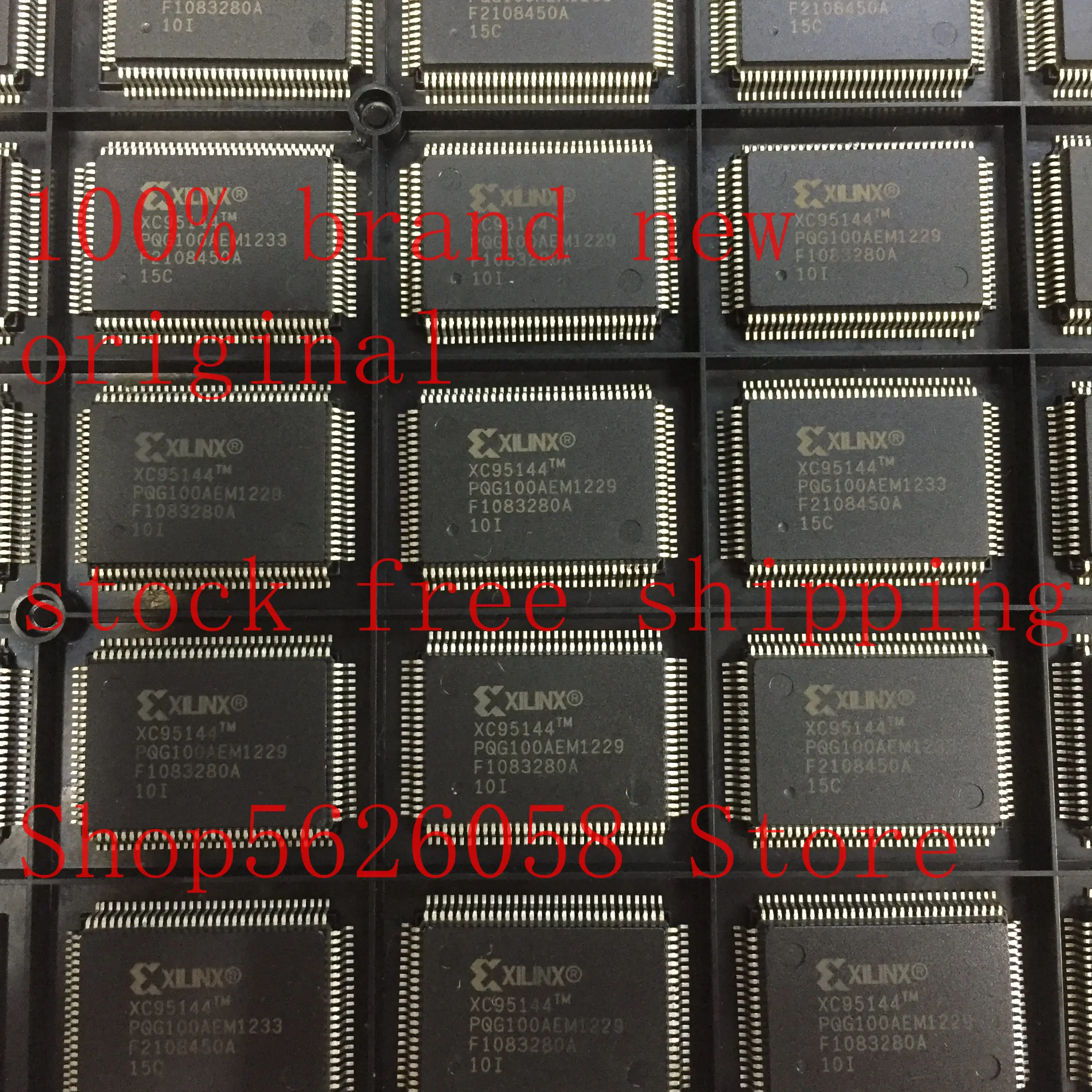 

1PCS/LOT XC95144-10PQG100I XC95144 10PQG100I XC2S100E-6PQG208C XC2S100E 6PQG208C QFP 100% new original