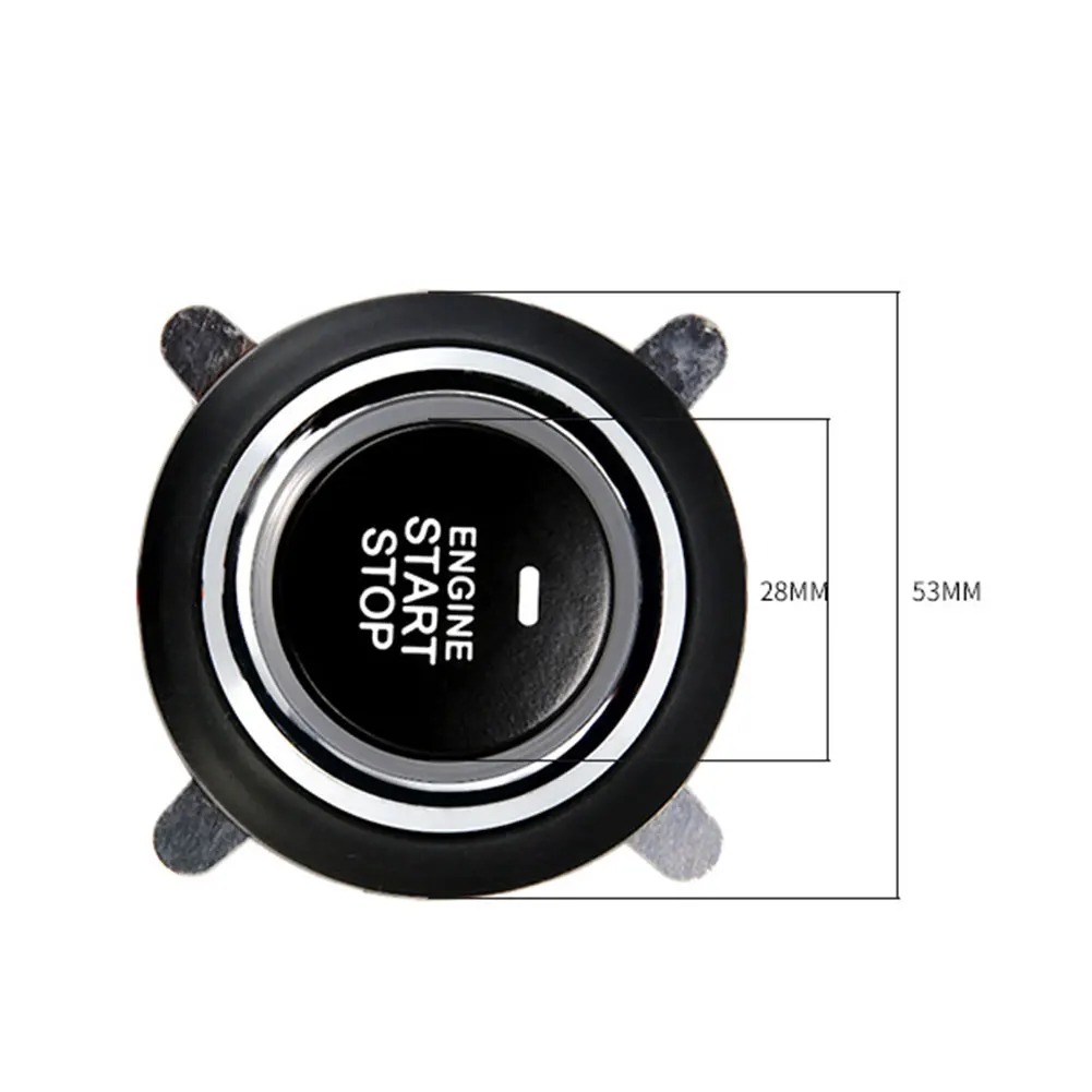 Car Engine Button Durable Portable Engine Start Stop Push Button Auto For Improving Driving Safety Dropshipping