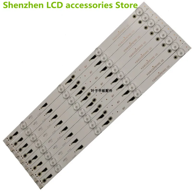 Для L43F3800A Φ bar 43HR330M04A0 V0 LVF430AUOT Φ bar 6V 4LED 42CM 100% NEW