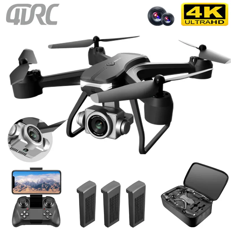 4DRC V14 RC Mini Drone 4K 1080P 720P Dual Camera WIFI FPV Aerial Photography Helicopter RC Quadcopter Dron Toys