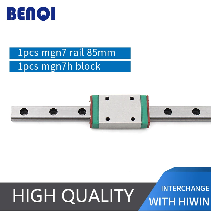 7mm china linear rail MGN7 L85mm+ linear block MGN7H