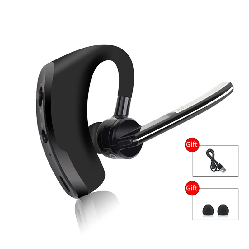 Vaorlo v8 & v9 pendurado fones de ouvido bluetooth 5.0 hands-free sem fio fones de ouvido estéreo à prova dwaterproof água esportes com microfone