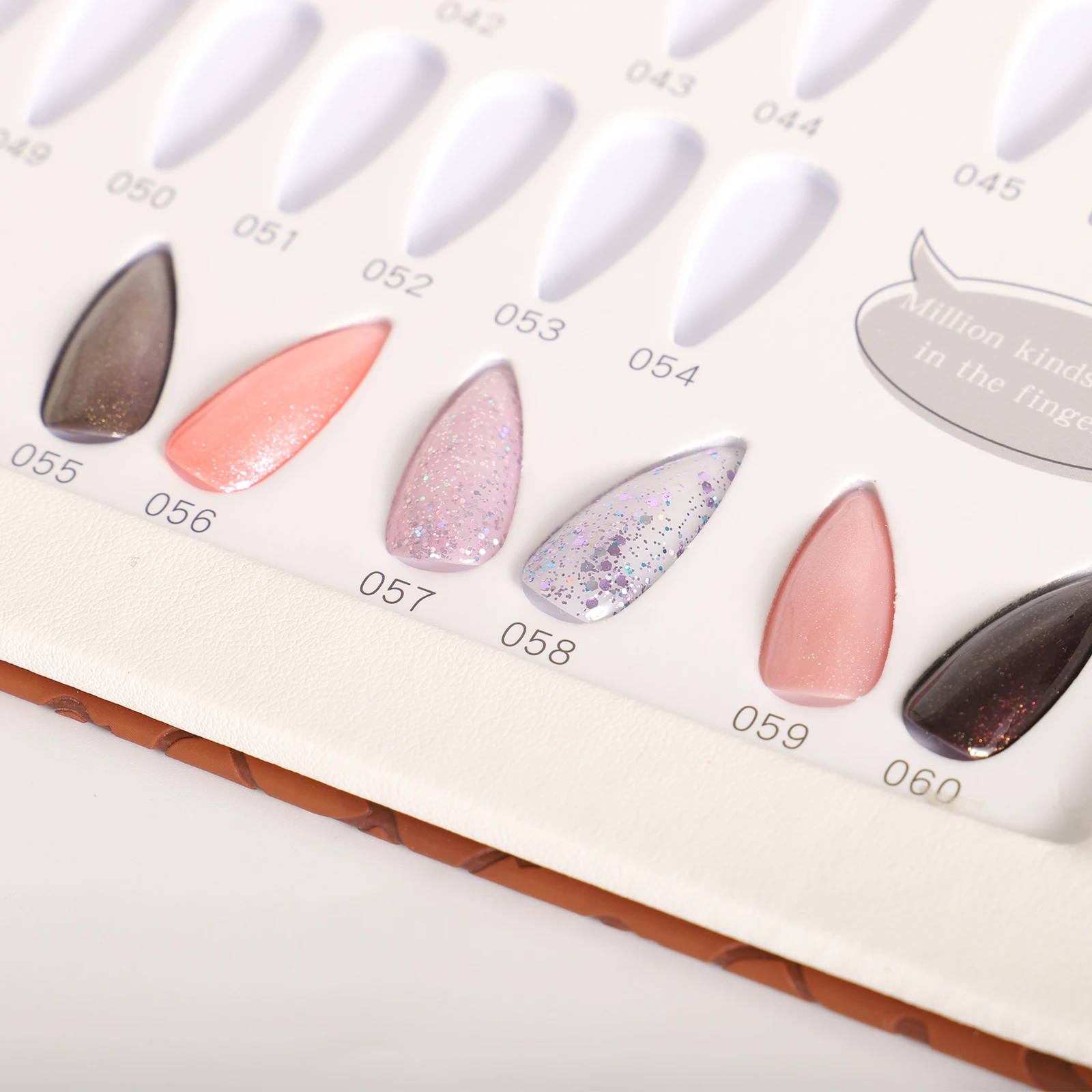 240pcs bag nail tips for display book