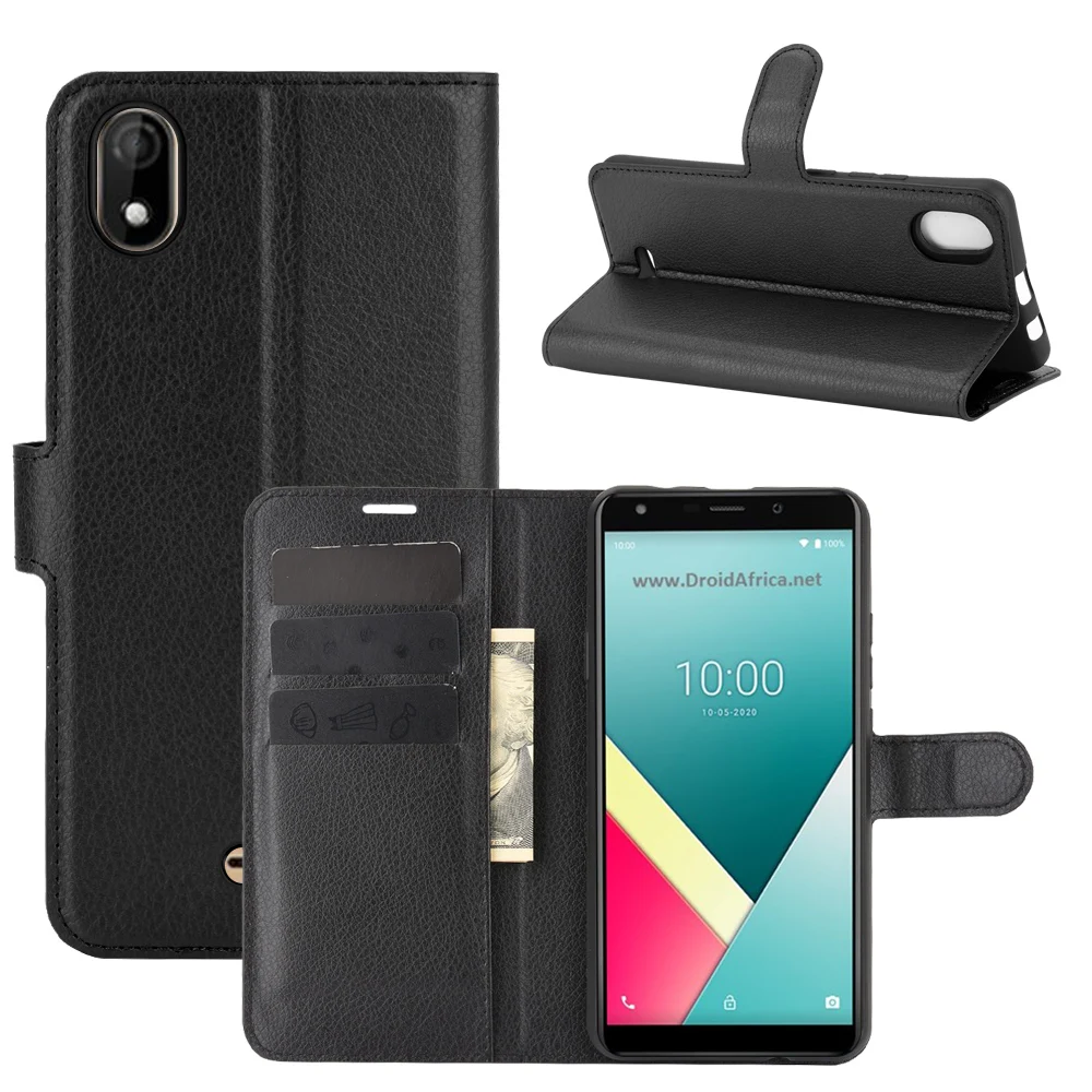 10pcs/lot  Lychee Litchi wallet leather soft TPU cover case for LG Style 3 L-41A VELVET K61 K51 Aristo Stylo 6 V60 Q51