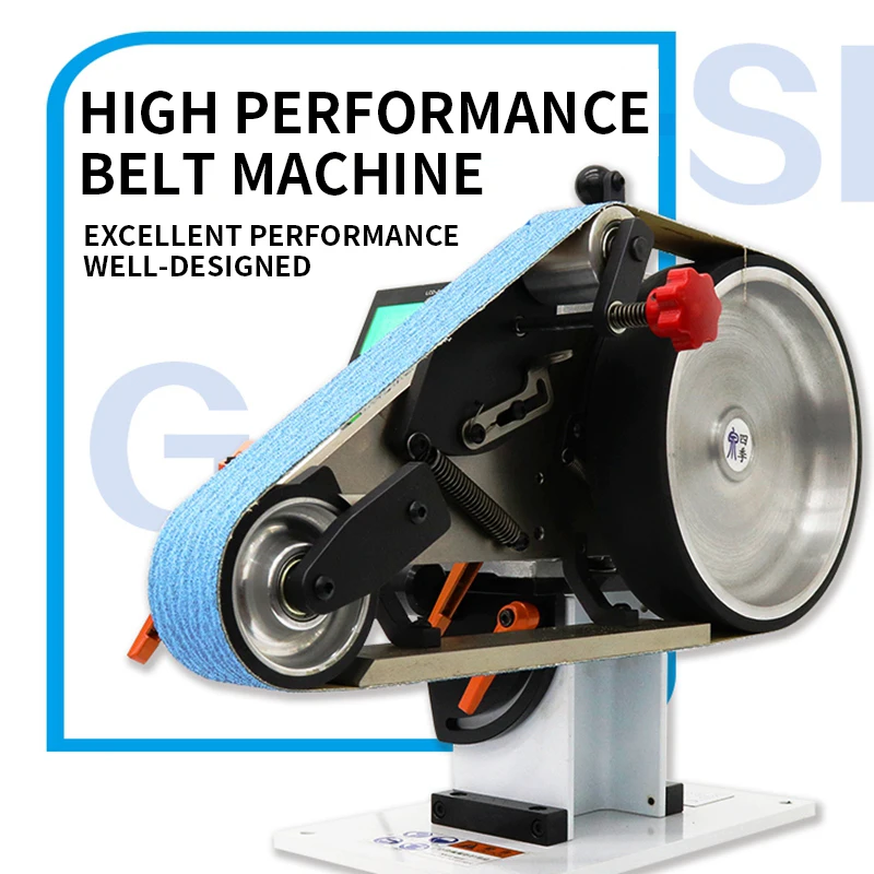 

Desktop Small multifunctional belt machine/vertical and horizontal/multifunctional DIY mini belt machine/G-SI sanding machine