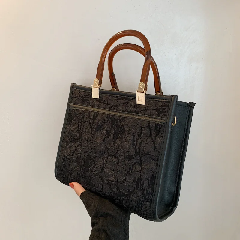 2021 borsa da donna di lusso in pelle Pu moda pizzo borsa di grande capacità designer borsa a tracolla monospalla con manico chic