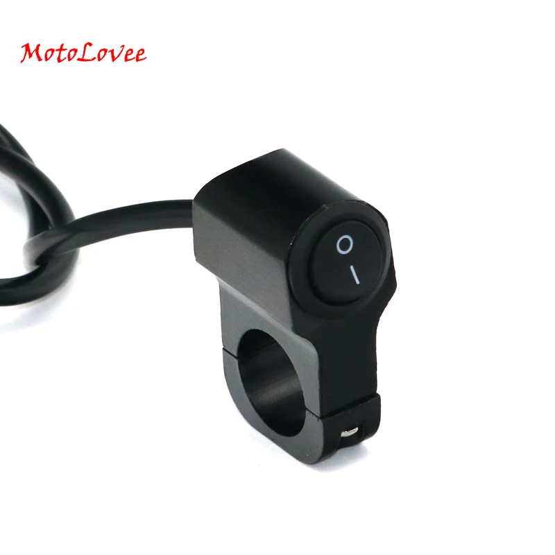 

MotoLovee Motorcycle 7/8" Handlebar Switch Headlight Fog Brake Hazard Light Switches For Sport Dirt Electric Bike Interrupteur