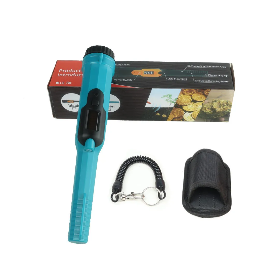 Detector de Metales manual completamente impermeable, HS-16, profundidad de 50 pies, nuevo estilo con pulsera, 2021