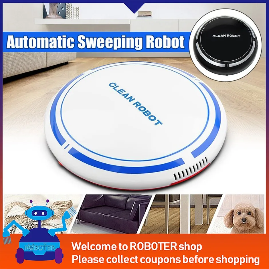 [LOWE STPRICE] USB Rechargeable Intelligent Automatic Sweep Robot Mini Clean Robot Cleaner