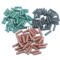 Rueda de pulido de goma Dental, rueda de pulido de joyería, material de laboratorio Dental, 100 Uds.