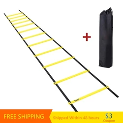 Agility Speed Ladder Stairs Nylon Straps Training Ladders Agile Staircase for Fitness Soccer Football Speed Ladder Equipment