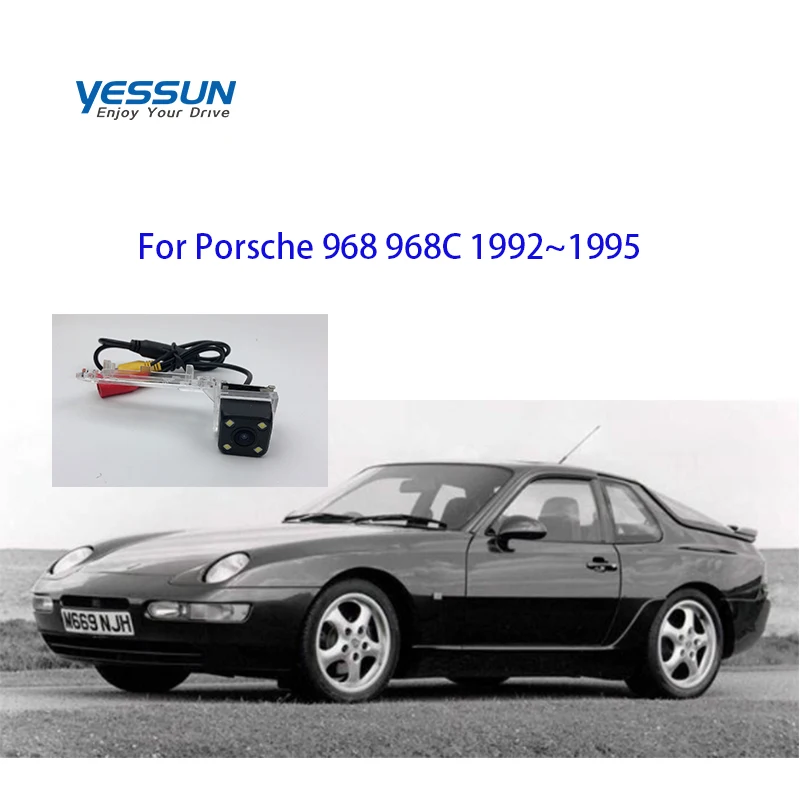 

Yessun car camera For Porsche 968 968C 1992~1995 Car Parking Camera Rear Camera HD Night Vision DIY Plug