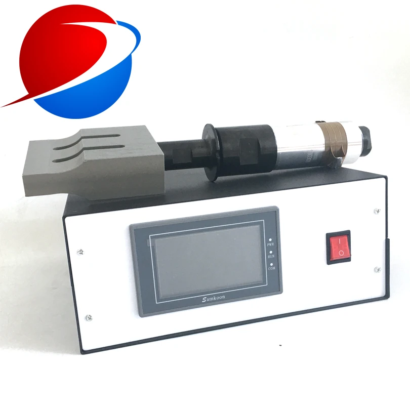 20KHZ Masks Cheep Ultrasonic Welding Machine with generator and transducer and 110X20mm horn