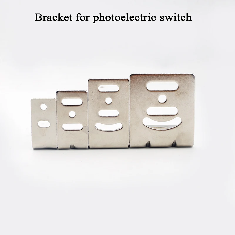 M18 M8 M12 Bracket Holder for photoelectric switch Photocell Beam sensor L type plank type