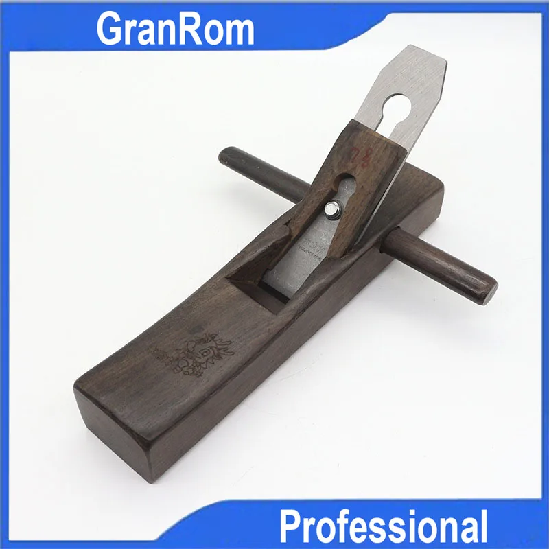 Hand Planer 280mm Ebony Wood Planing Tools Polished Edge Trimmer With Handle Hardware Carpenter Woodworking Tools