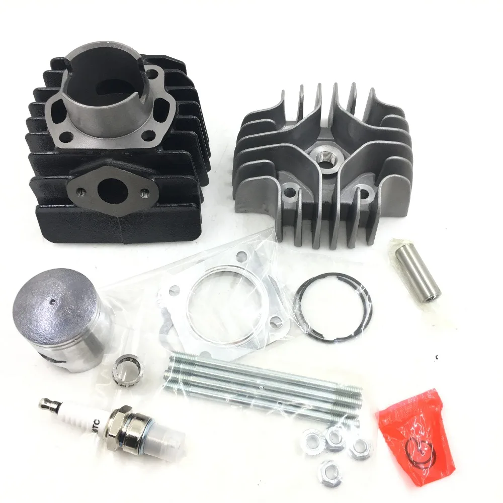 SherryBerg-Kit de juntas de anillo de pistón de cilindro, Kit de extremo superior 11210-04012-0F0 11111-04001 12110-43000 para Suzuki Quadrunner