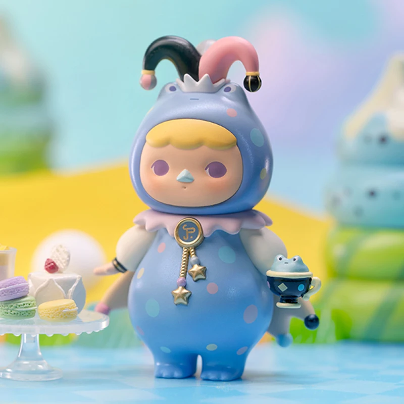 POP MART Pucky ANIML TEA PARTY-Figuras de Ação Colecionáveis, Brinquedo Kawaii Bonito, Caixa Misteriosa, Caixa Cega, 1Pc, 12 Pcs