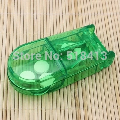 pill cutter Pill Case Storage Cut With Transparent Pills Break Segmentation Pcs Receive A Box To Send The Old Friends Taglierina