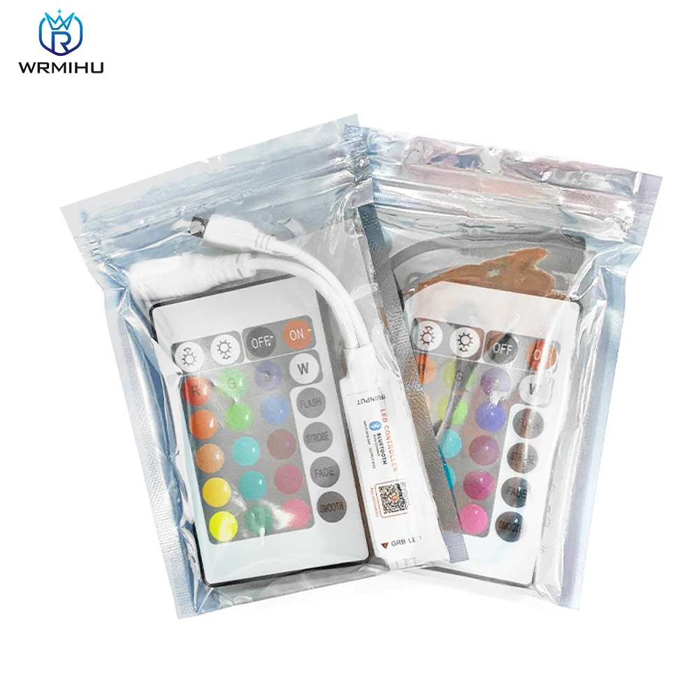 DC5-24V Tuya Bluetooth Compatibel Mini Controller 24-Key Ir Afstandsbediening Smart Telefoon App Controle Voor Rgb Light Bar