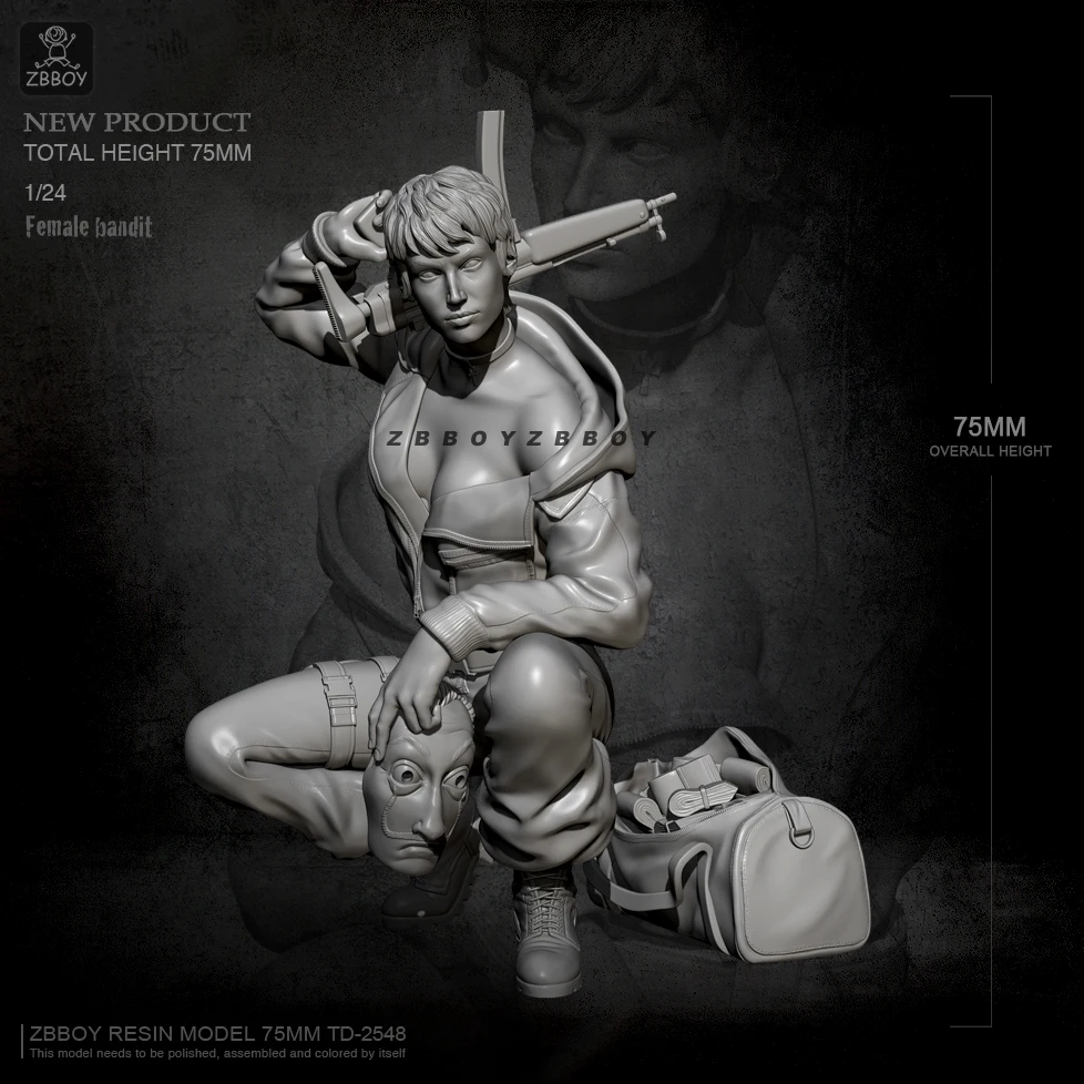 

H75mm 1/24 смоляные модельные наборы DIY toy self-собранные Фотоэлементы