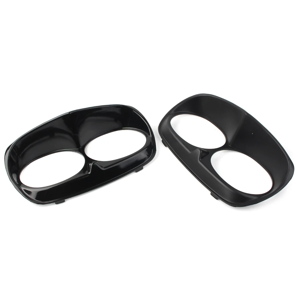 Motorbike Scowl Headlight Bezel Fairing Cover Trim For Harley Road Glide FLTR FLTRX FLTRU 1998-2013 ABS Plastic