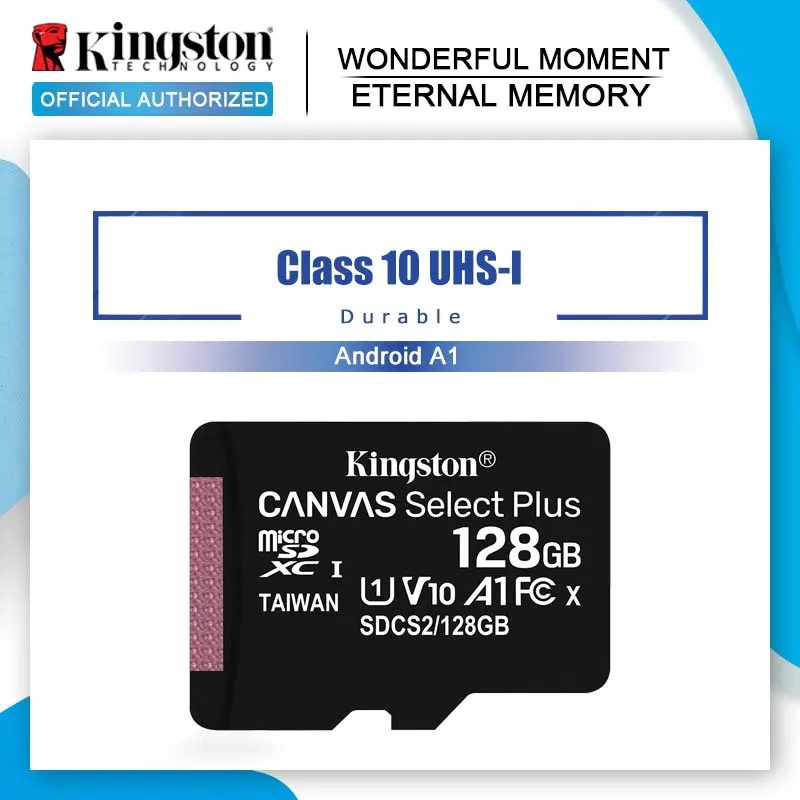 Kingston Ultra Micro SD 128GB 32GB 64GB 256GB 16G Micro SD Card SD/TF Flash Card Memory Card 32 64 128 gb microSD for Phone