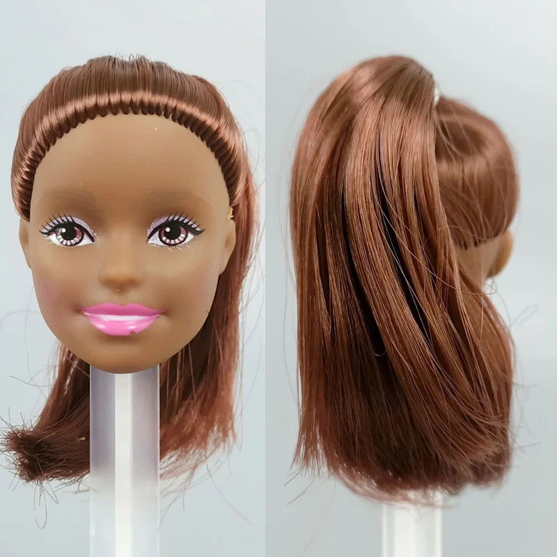 1pcs  Mix Style Doll Head with Hair for 1/6 BJD Doll Make Up Heads for 11.5\