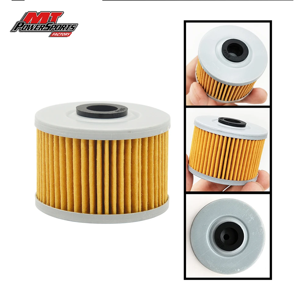 Honda Motorcycle Oil Filter ATV CRF250 L XR650 R CBR250r Kawasaki KLX125 Adly 300 DINLI 450 Gas HISUN 400 Suzuki DR-Z110 Cleaner