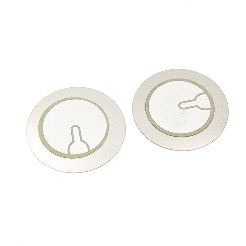 10 قطعة/الوحدة 35 مللي متر الصلب صمام ثلاثي الذاتي متحمس كهرضغطية السيراميك إنذار الجرس ، بيزو السيراميك عالية ديسيبل ل إنذار الدخان