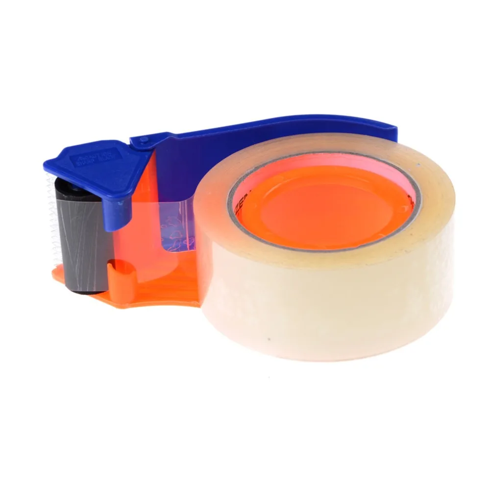 Tape Cutter Dispenser Sealing Packaging Parcel Plastic Roller 2" Width Tape Cutter Dispenser Affordable