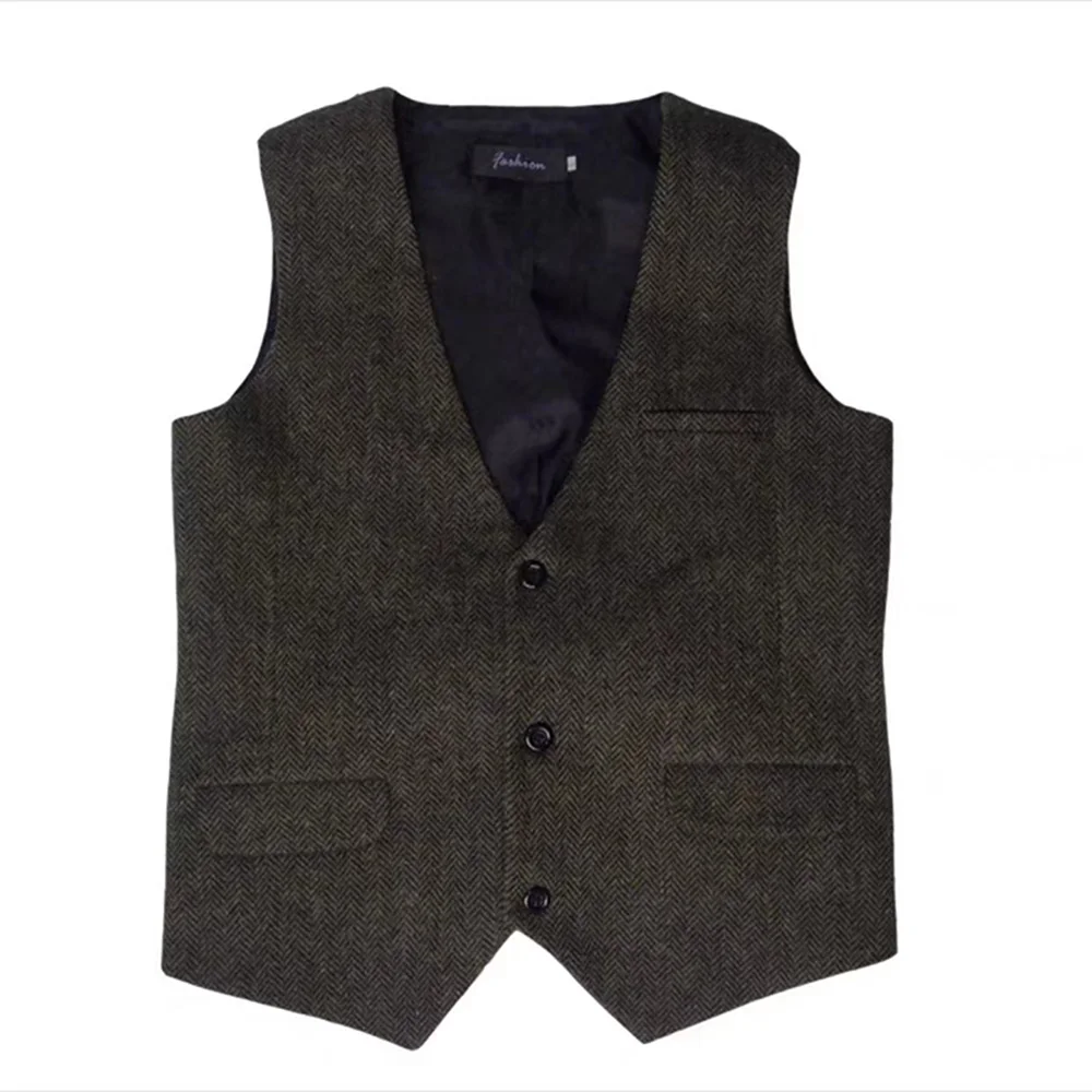 Men\'s suit vestMen\'s herringbone vest vestMen steampunk jacket V-neck slim-fit vest wedding dress