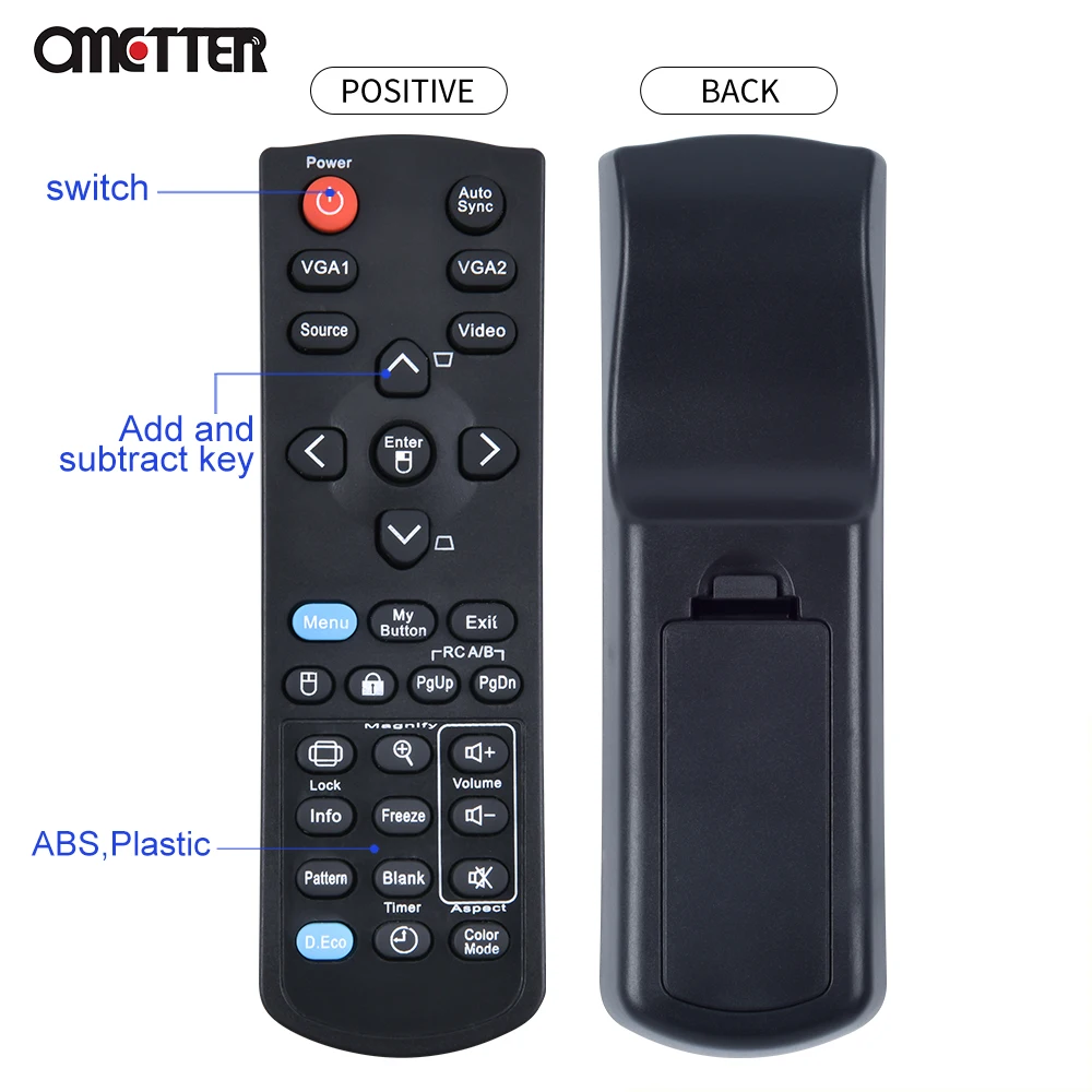 Новинка для ViewSonic пульт дистанционного управления General PJD5153 5232L 5134 6253 RCP01051 01061 PJD5123 PJD5133 PJD5233 5353 Benq проектор