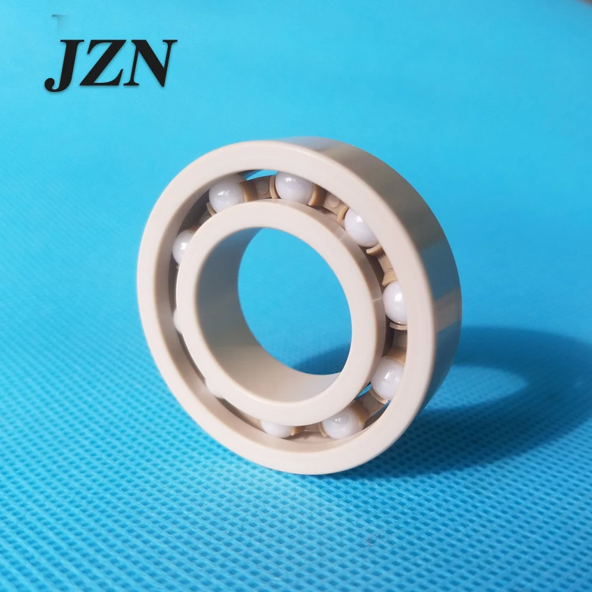 

PEEK plastic bearings are acid and alkali resistant 6808 6809 6810 6811 6812 high temperature resistant