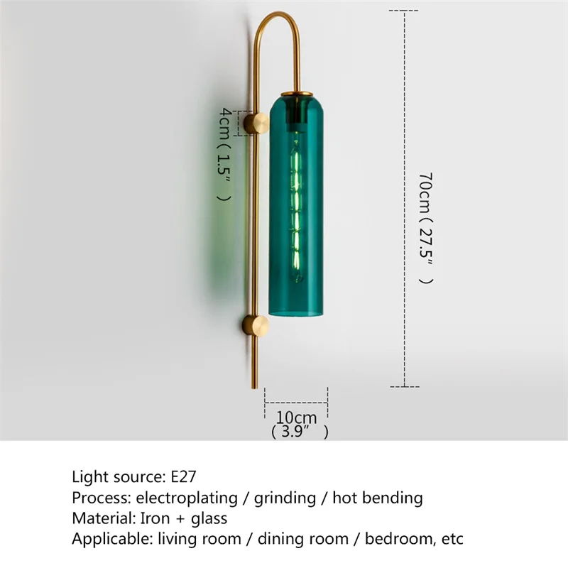 OULALA Nordic Creative Wall Light Sconces LED Lamp Postmodern Design Fixtures Decorative for Home Corridor