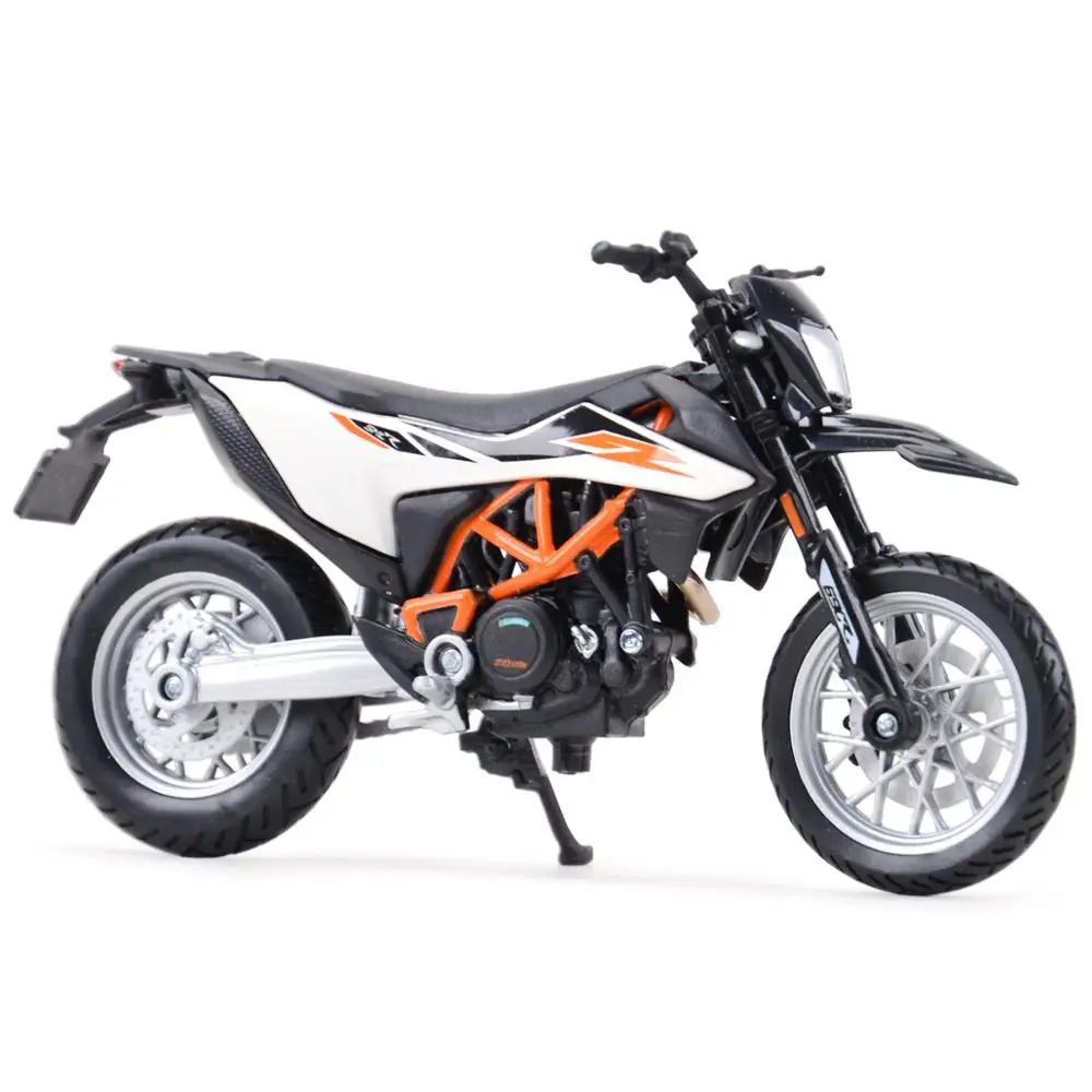 Maisto – véhicules de collection KTM 690 SMC R, en moulage statique, modèle de moto, loisirs, jouets, 1:18