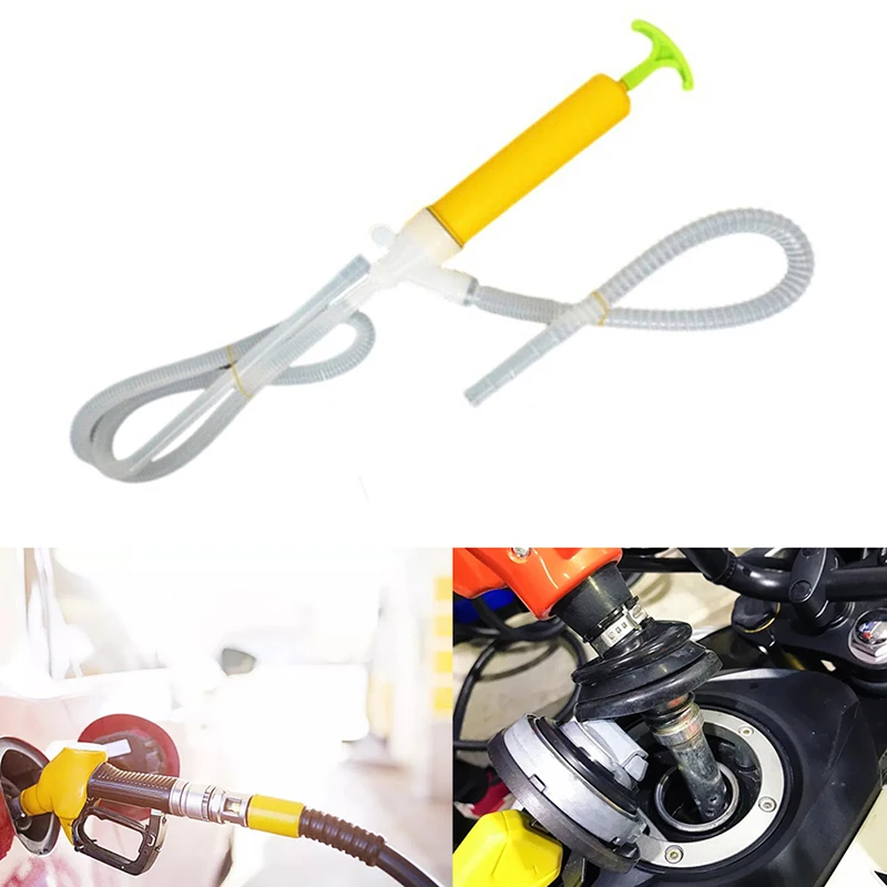 

Portable Manual Petrol Dispenser Random Color Lightweight Lubricant Transfer Pump Automotive Fuel Parts Gasoline Accessories