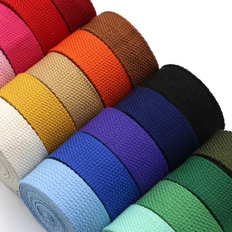 5meter 30-32mm width Canvas Ribbon Polyester Cotton Webbing Strap Sewing Bag Belt Accessories Outdoor Backpack Bag Parts