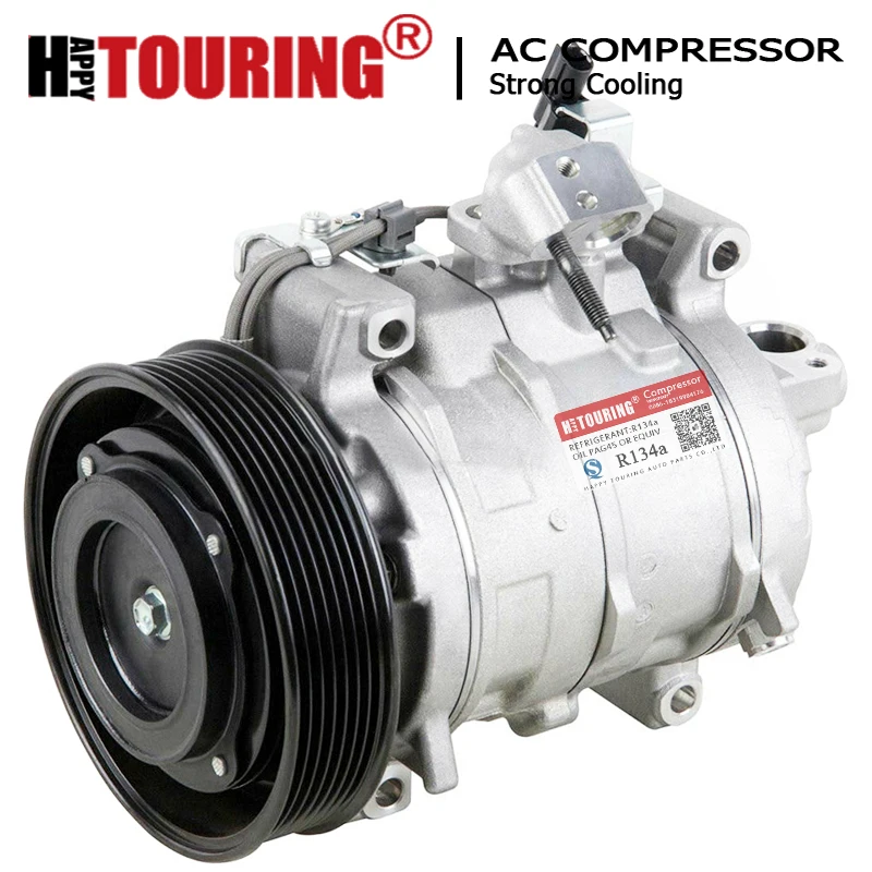 10SR15C AC Compressor for Honda Accord 2.4L 2008 2009 2010 2011 2012 38810R40A01 38810-R40-A01 447260-6960 4472606960 7PK