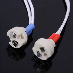 2pcs G4/G5.3/G6.35 halogen lamp holder European standard quality LED high temperature resistant ceramic MR11/MR16 lamp holder
