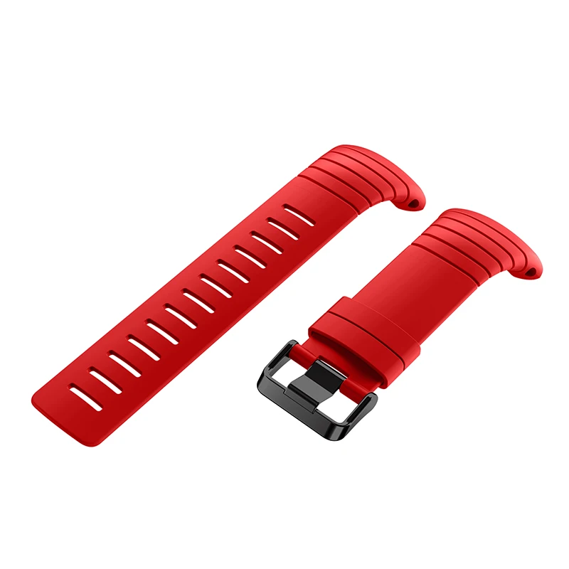 Watch Band strap For Suunto Core Soft Silicone Replacement Wrist Sport Bands With Metal Clasp For Suunto Core Smartwatch correa