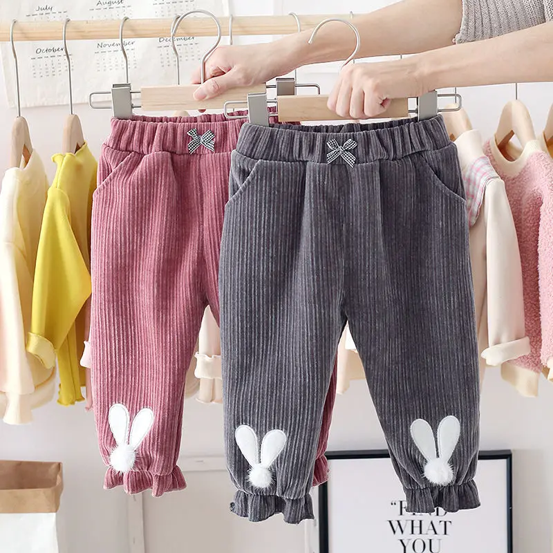

2020 new spring autumn/winter Girls Kids Boys pants comfortable cute baby Clothes Children Clothing