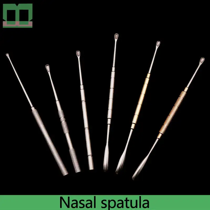 Nasal spatula double-end single-end cosmetic plastic surgery surgical operating instrument stainless steel Medical spatula