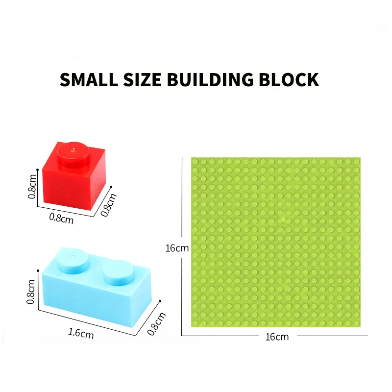 Mini Size Marble Race Run Block Maze Ball Building Blocks Funnel Slide Blocks DIY Mini Bricks Toys For Children Education Gift