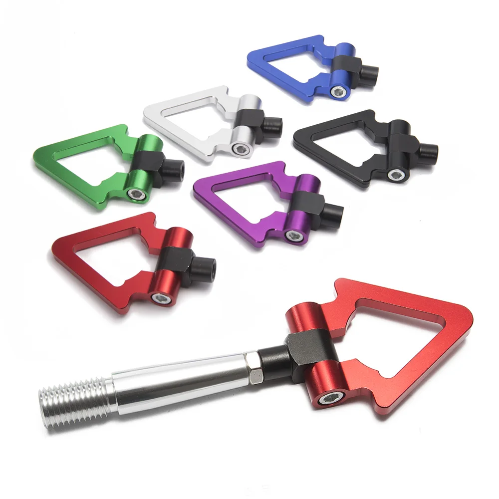 EPMAN Racing Tow Hook CNC Billet Aluminum Front/Rear Japan Car Tow Ring Hook Kit  For Mitsubishi Lancer EVO EP-RTHLPH006