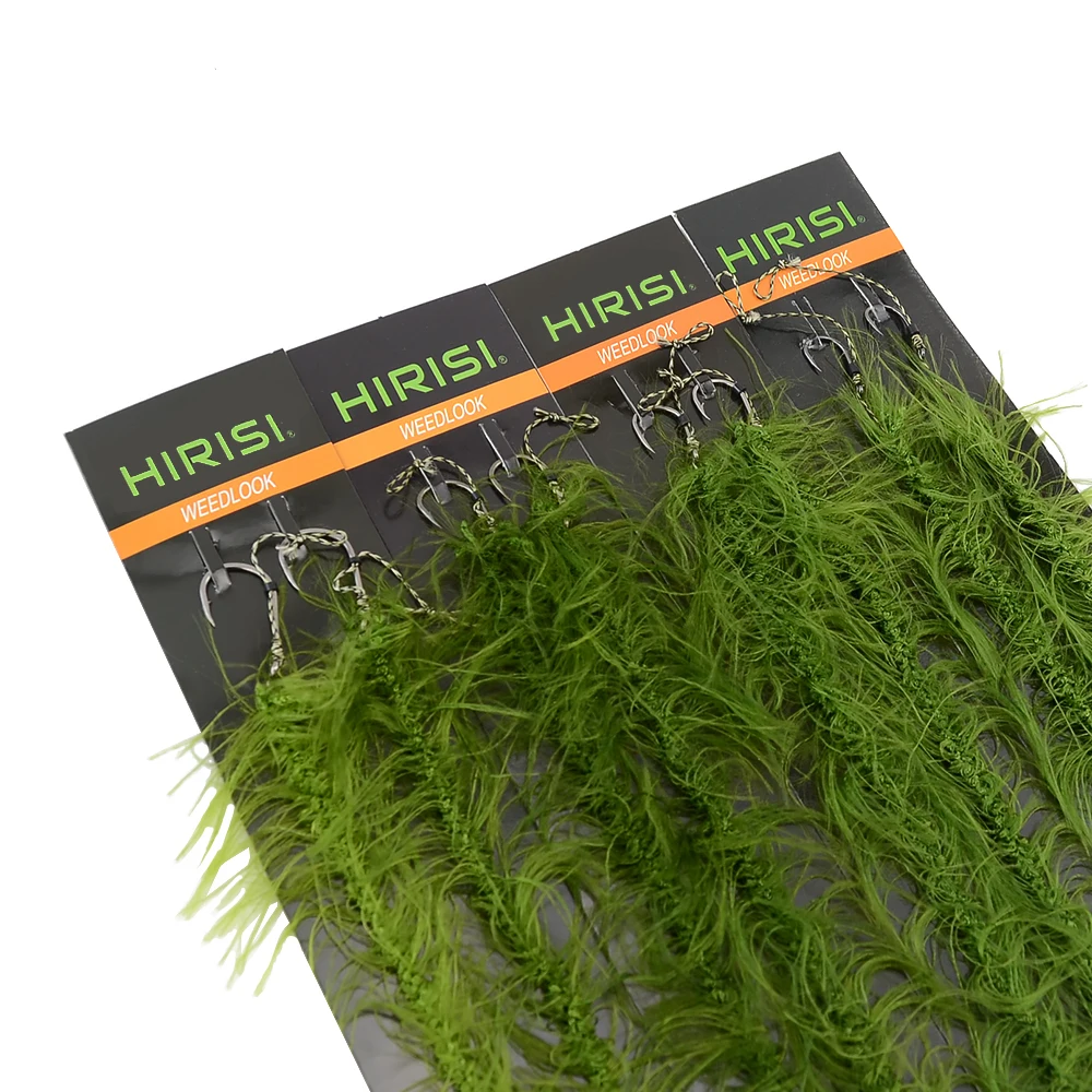 Anzuelos Pre-atados Hirisi – Hair Combi para Carpa