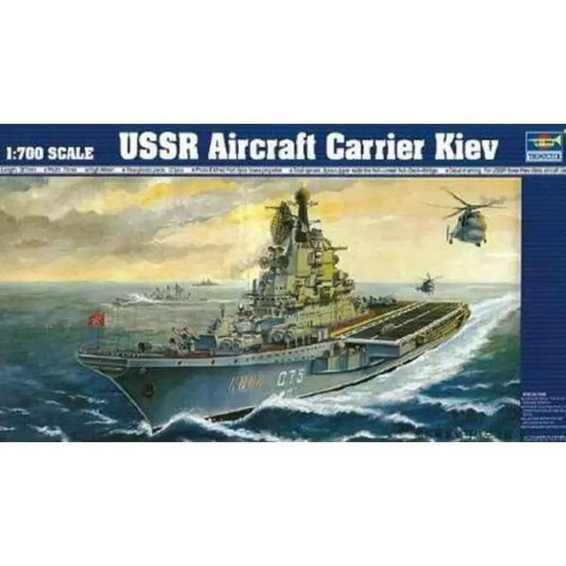 Trumpeter 05704 1/700 USSR Kiev Aircraft Carrier - Scale Model Kit