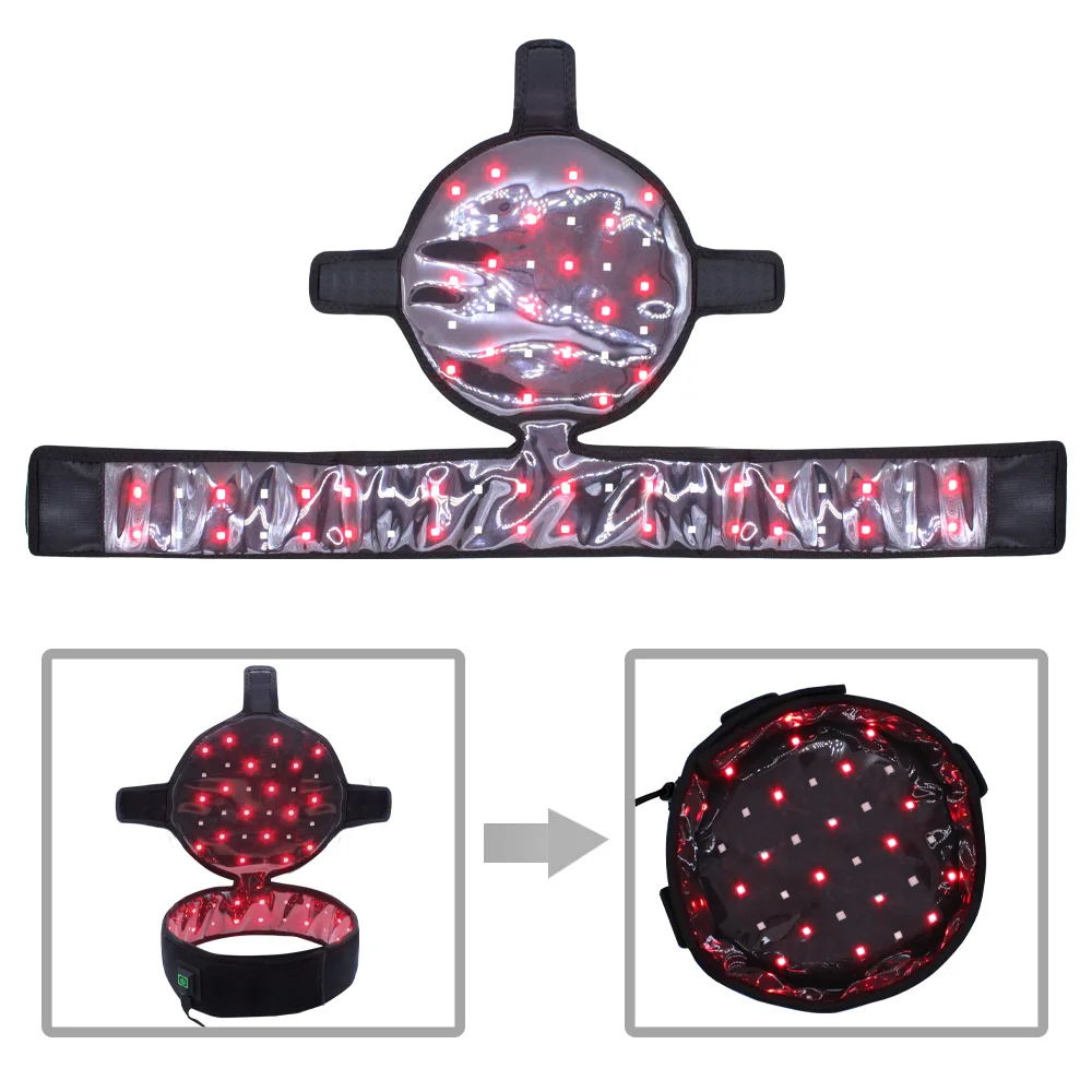 نمو الشعر قبعة إعادة نمو الشعر LED غطاء للشعر أجهزة نمو الشعر العلاج تنمو تساقط الشعر تقليل تساقط الشعر منتجات نمو الشعر