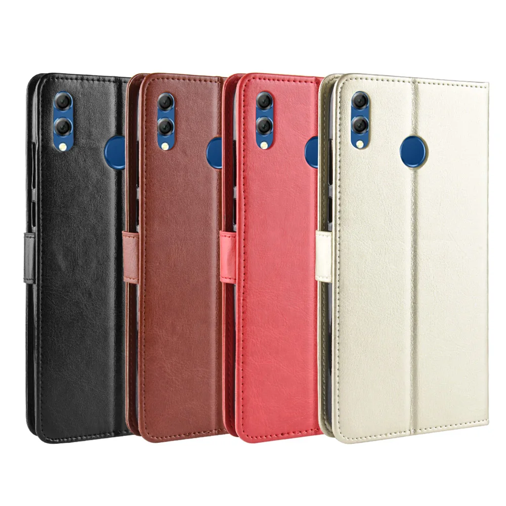 Funda tipo billetera de cuero PU con tapa a prueba de golpes, funda con soporte para Huawei Y Max, bolsas para teléfono Huawei Y Max Ymax